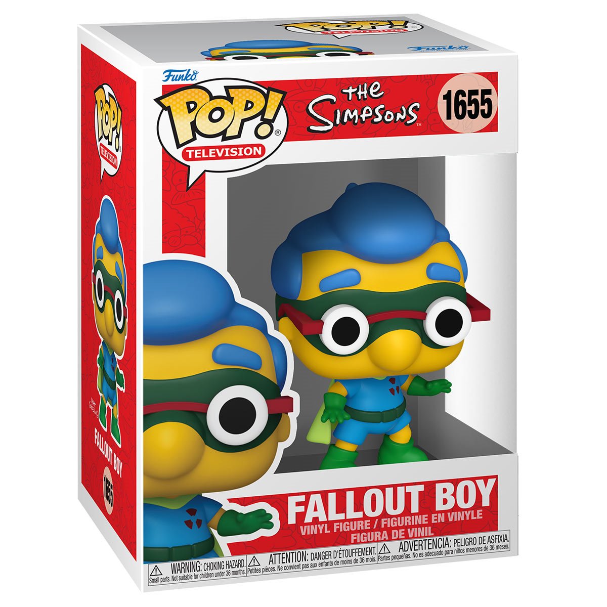 Funko Pop! The Simpsons Milhouse as Fallout Boy