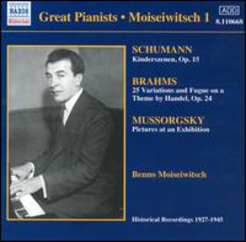 Schumann/ Brahms/ Mussorgsky/ Moiseiwitsch - Plays Schumann/Brahms/Mussorgs