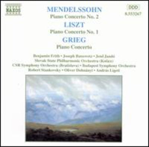 Mendelssohn/ Liszt/ Grieg/ Frith/ Banowetz - Con Pno 2/Con Pno 1/Con Pno