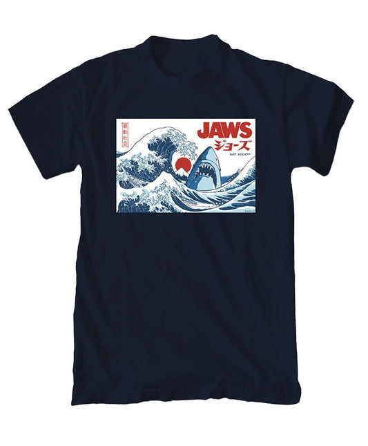 Riot Society Jaws Great Wave T-Shirt