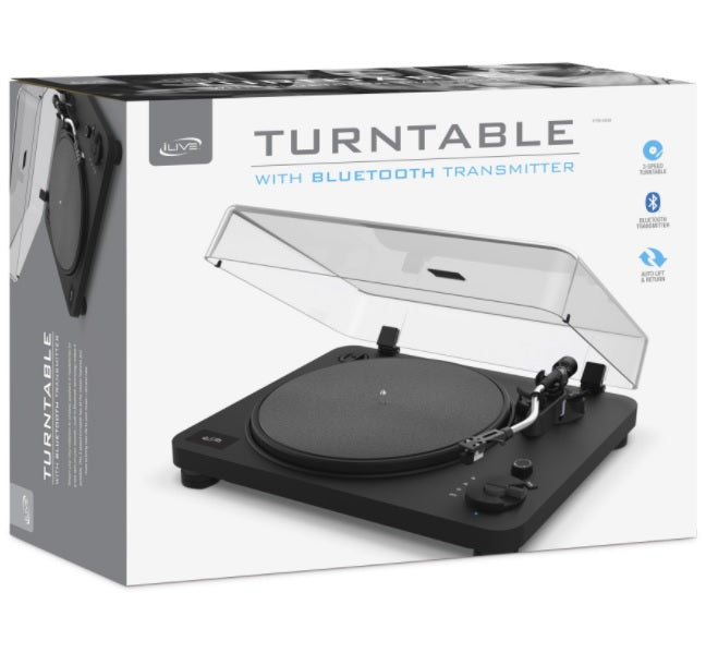 iLive Turntable with Bluetooth Transmitter
