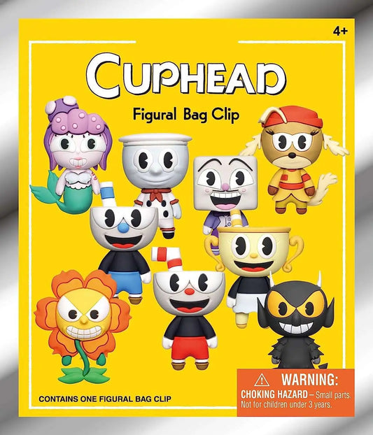 3D Figural Foam Bag Clip Series 1 Cuphead Mystery Pack (1 random)