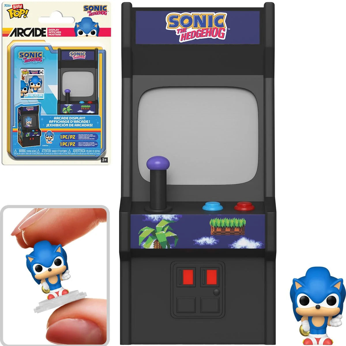 Funko Bitty Pop! Arcade Cabinet - Sonic the Hedgehog