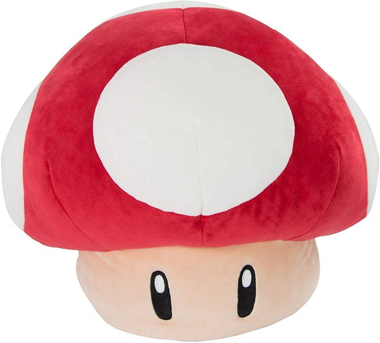 Nintendo Mario Kart Club Mocchi-Mocchi- Mega Mushroom Plush Stuffed Toy