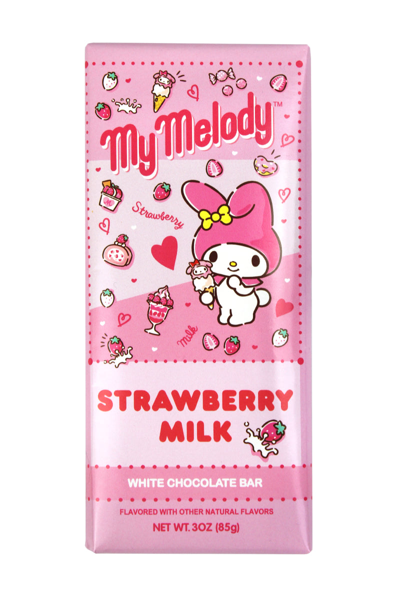 Hello Kitty - My Melody Strawberry Milk Chocolate Bar