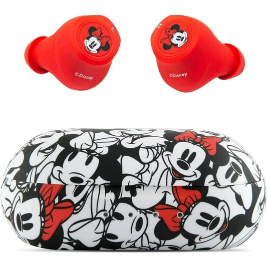Disney Minnie Mouse Wireless Earbuds Bluetooth Headphones with Charging Case