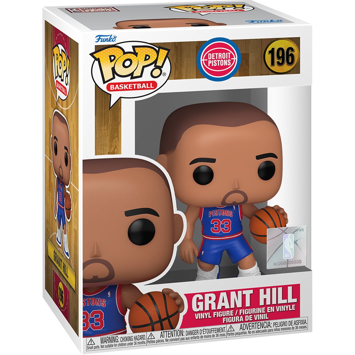 Funko Pop! NBA Detroit Pistons Grant Hill Rookie Season