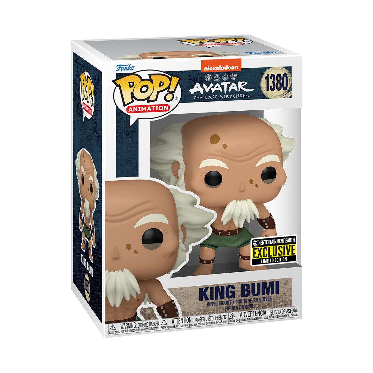 Funko Pop! Avatar: The Last Airbender King Bumi Vinyl Figure