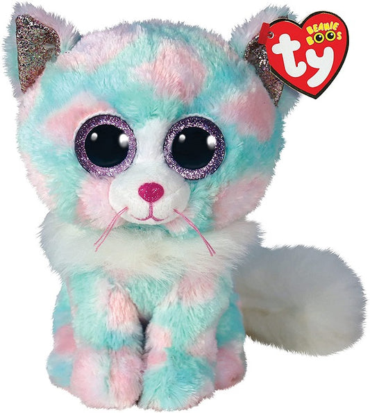 Ty Beanie Boo Opal - Pastel Cat - 6"