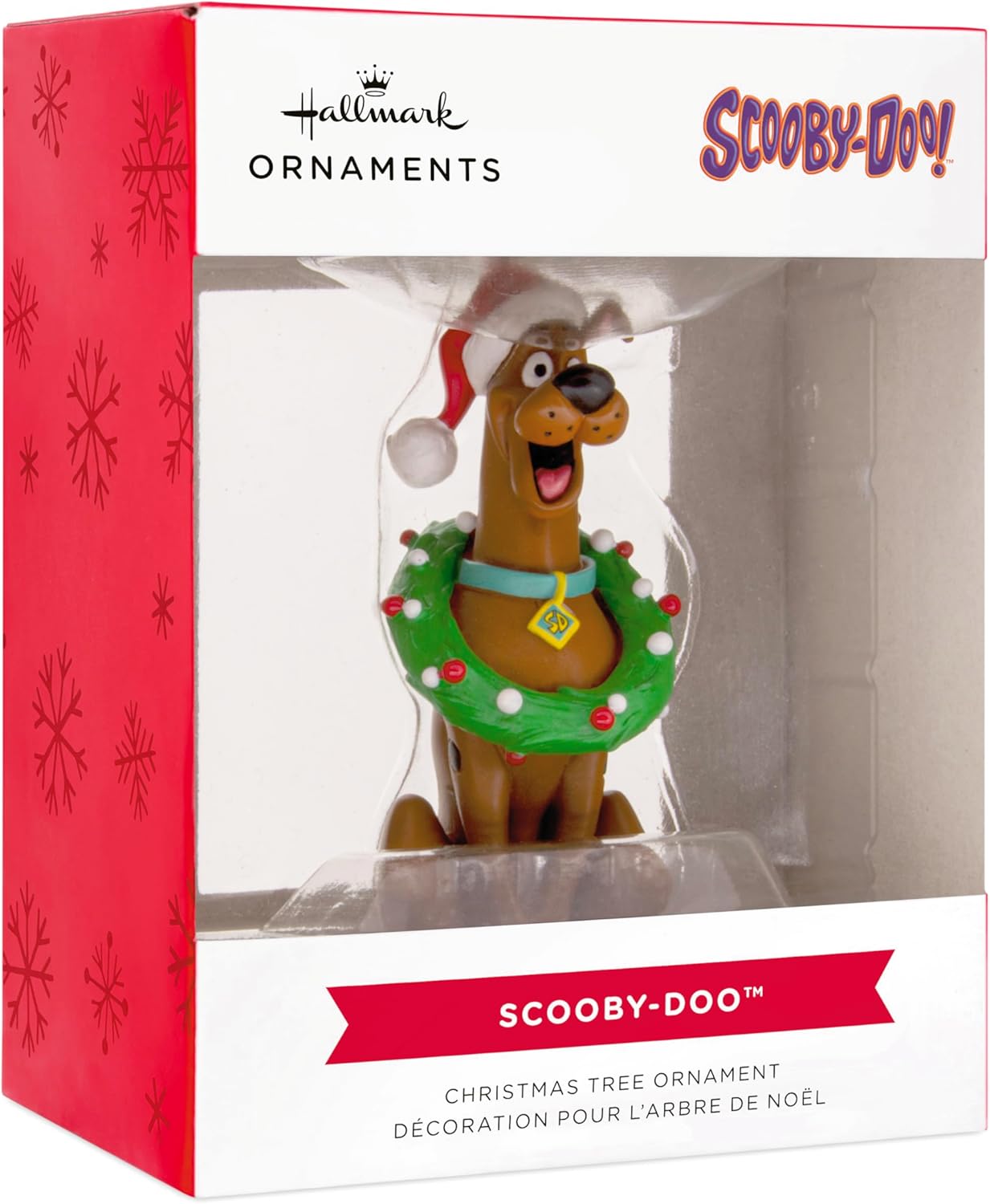 Hallmark Scooby-Doo with Wreath Christmas Ornament