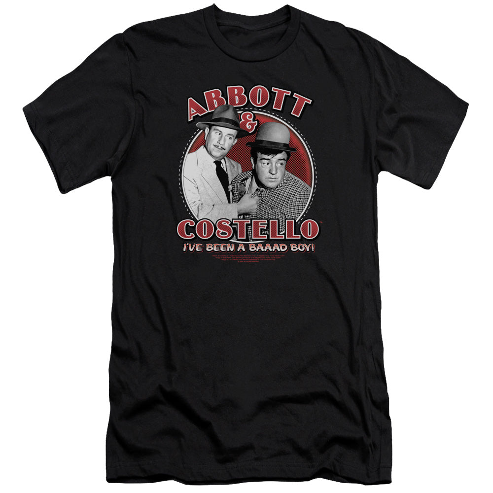Abbott & Costello - Bad Boy-premuim Canvas Adult Slim Fit 30/1 - Black