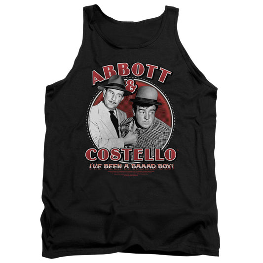 Abbott & Costello - Bad Boy - Adult Tank - Black