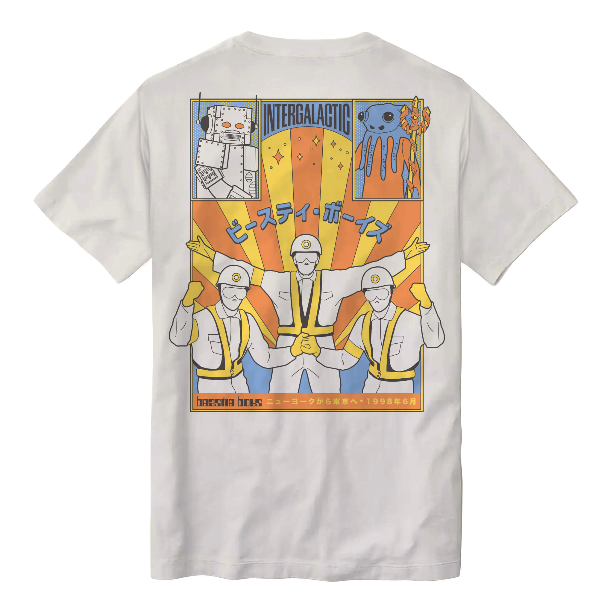 BEASTIE BOYS Tシャツ 高品質 Beastie Boys T-Shirts - Beastie Boys: Intergalactic Defense Crew – FYE