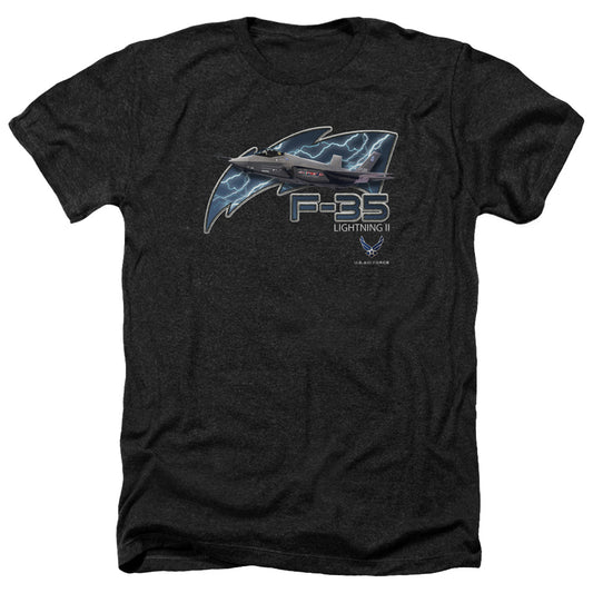 Air Force - F35 - Adult Heather - Black