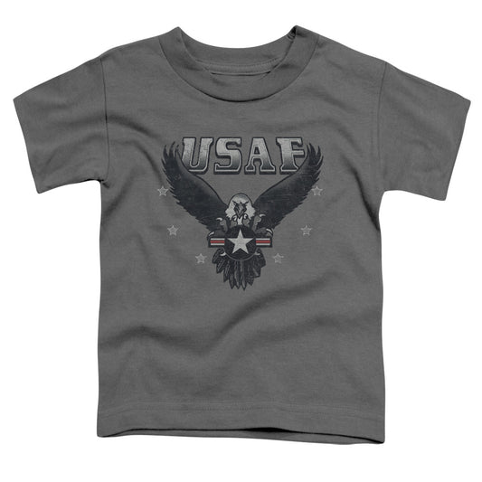 Air Force - Incoming - Short Sleeve Toddler Tee - Charcoal T-shirt