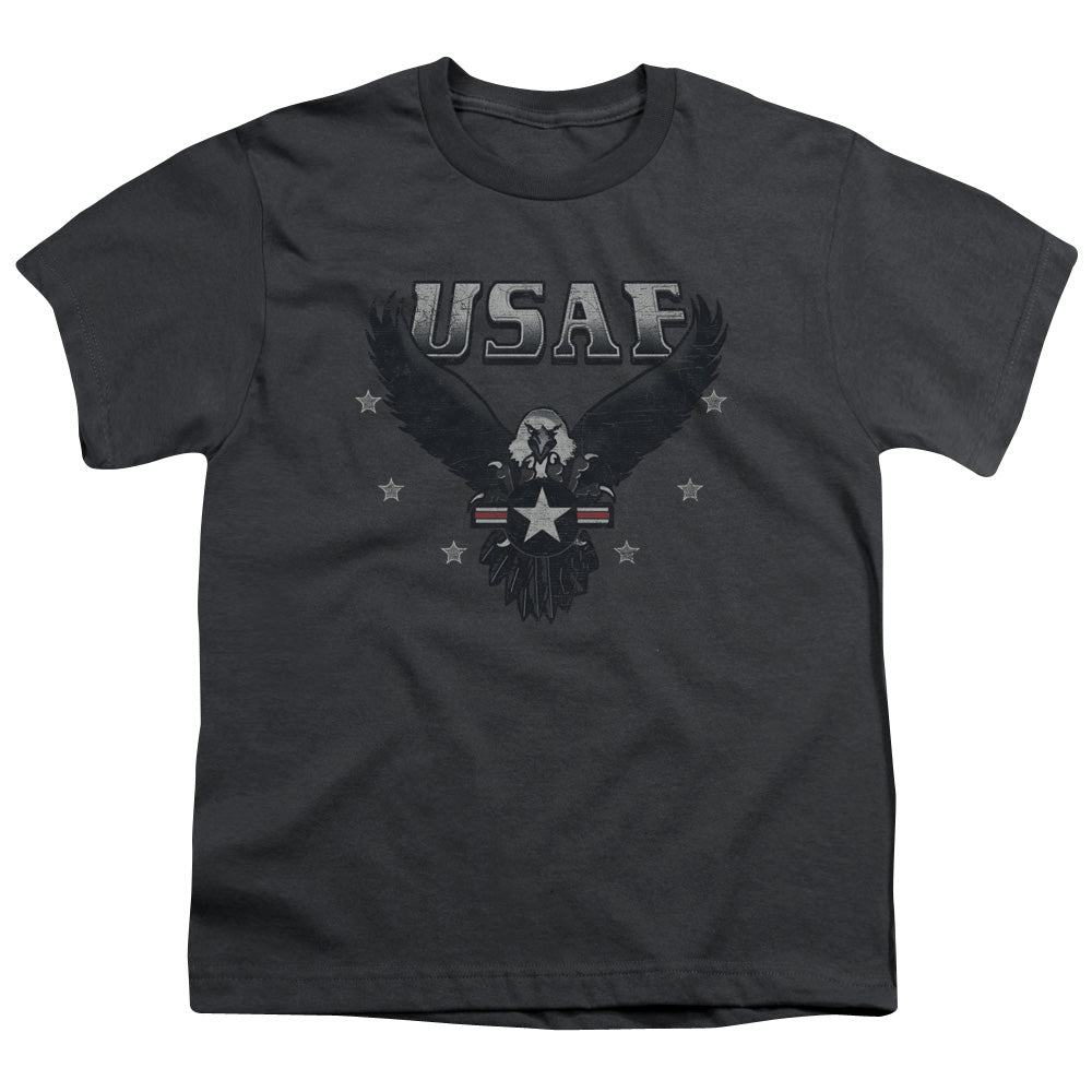 Air Force - Incoming - Short Sleeve Youth 18/1 - Charcoal T-shirt