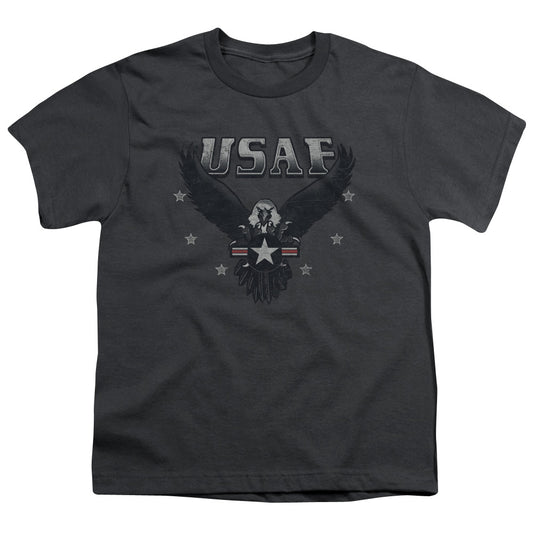 Air Force - Incoming - Short Sleeve Youth 18/1 - Charcoal T-shirt