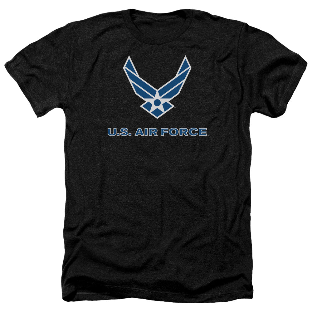 Air Force - Logo - Adult Heather-black