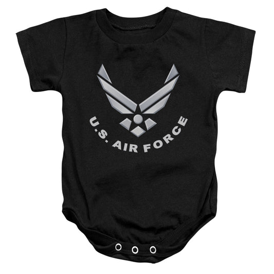 Air Force - Logo-infant Snapsuit - Black
