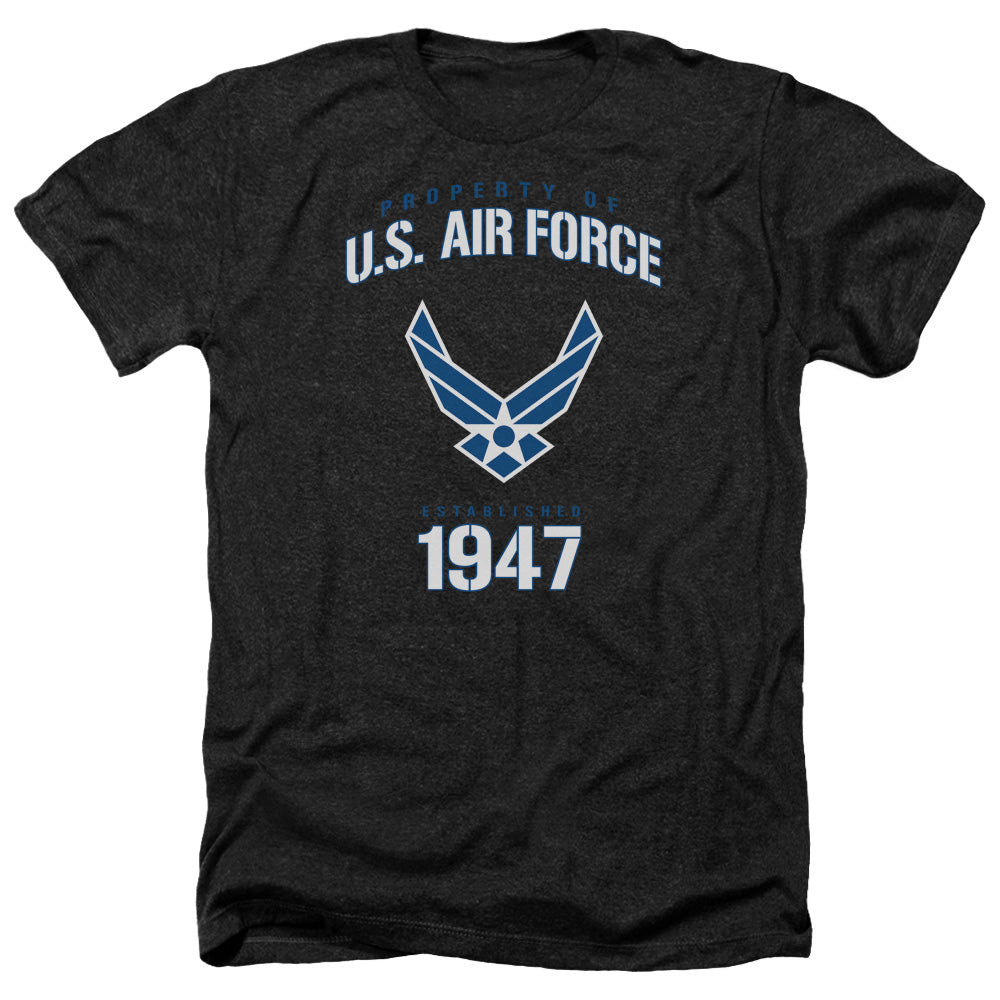 Air Force - Property Of - Adult Heather-black