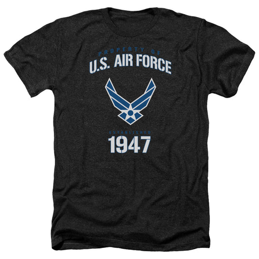 Air Force - Property Of - Adult Heather-black