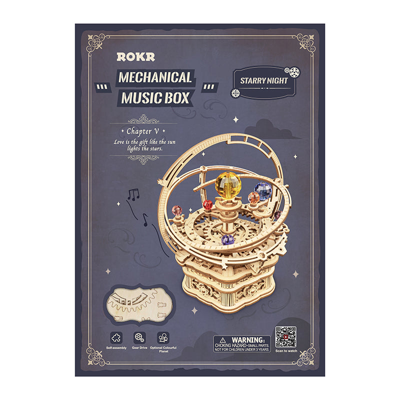 Starry Night 3d Mechanical Gear Kit