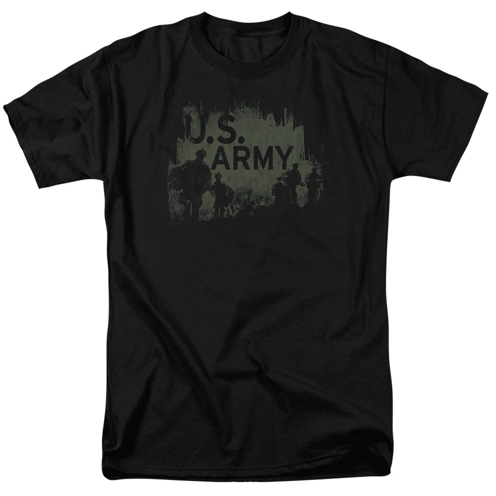 Army - Soldiers - Short Sleeve Adult 18/1 - Black T-shirt