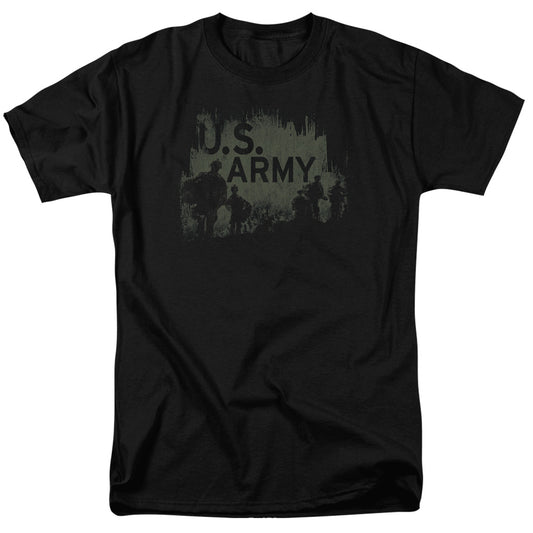 Army - Soldiers - Short Sleeve Adult 18/1 - Black T-shirt