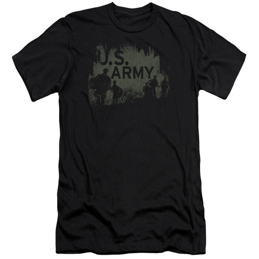 Army - Soldiers-premuim Canvas Adult Slim Fit 30/1 - Black