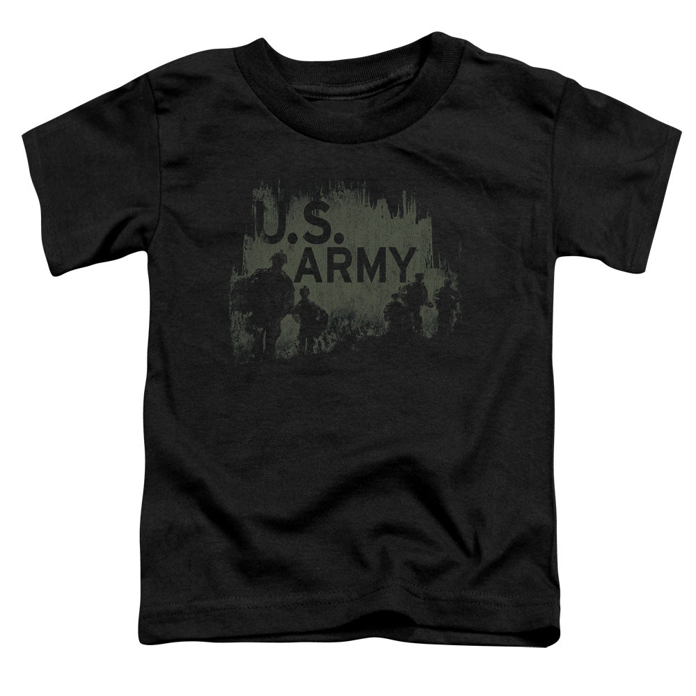 Army - Soldiers - Short Sleeve Toddler Tee - Black T-shirt