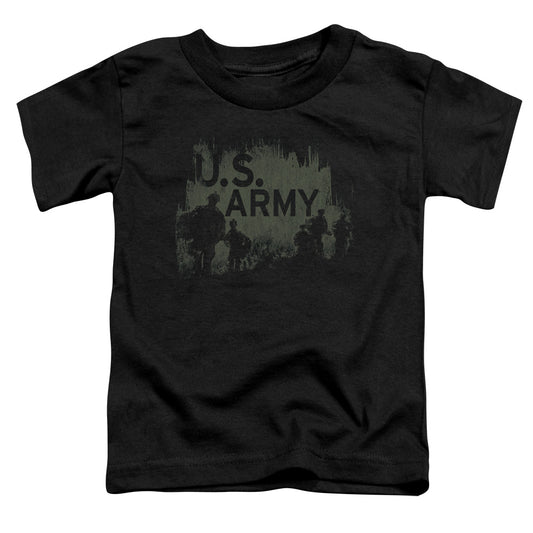Army - Soldiers - Short Sleeve Toddler Tee - Black T-shirt