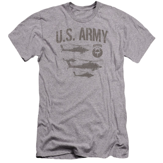 Army - Airborne-premuim Canvas Adult Slim Fit 30/1 - Athletic Heather
