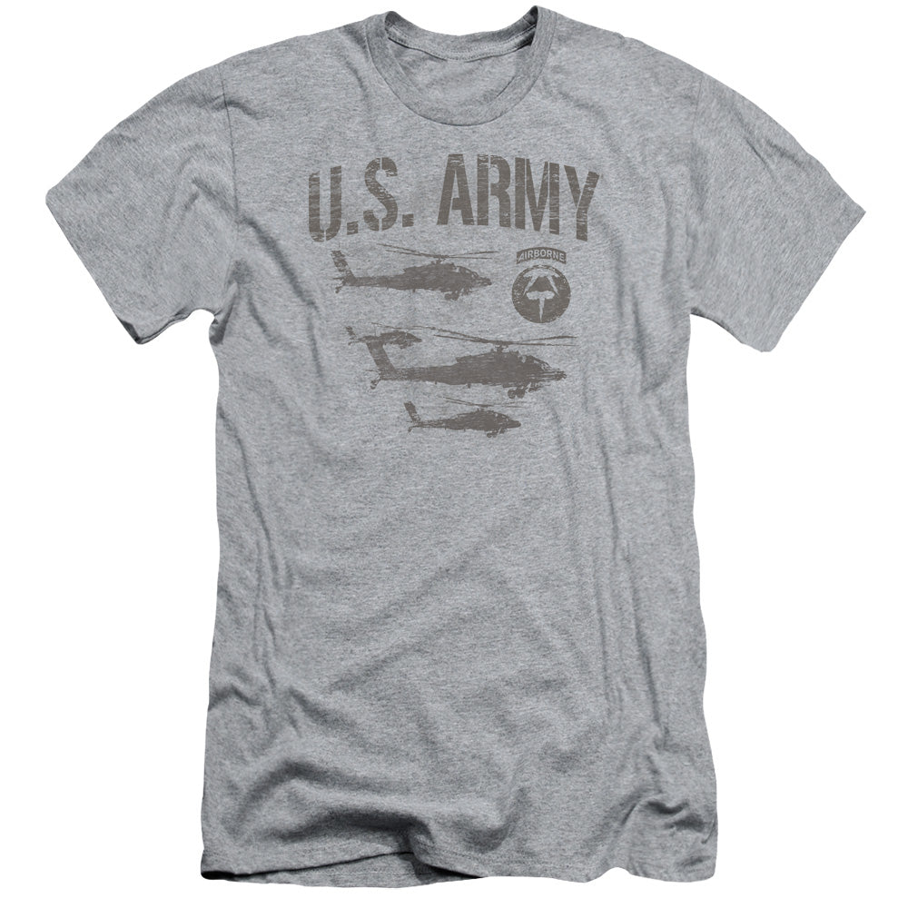 Army - Airborne - Short Sleeve Adult 30/1 - Athletic Heather T-shirt