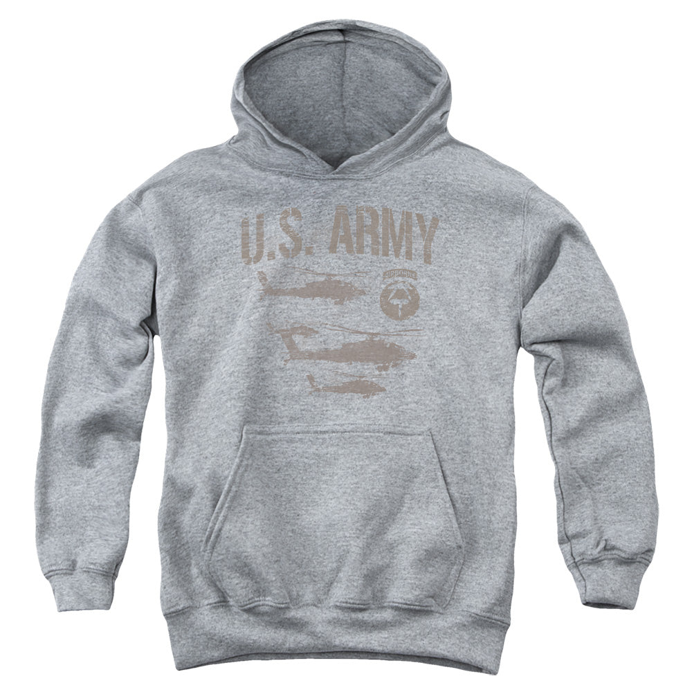 Army - Airborne - Youth Pull-over Hoodie - Heather