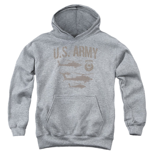 Army - Airborne - Youth Pull-over Hoodie - Heather