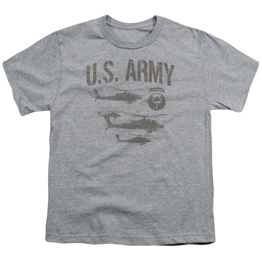 Army - Airborne - Short Sleeve Youth 18/1 - Athletic Heather T-shirt