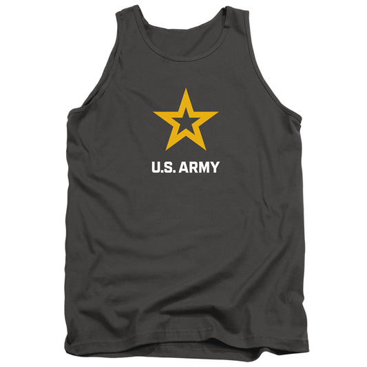 Army - Logo - Adult Tank - Charcoal