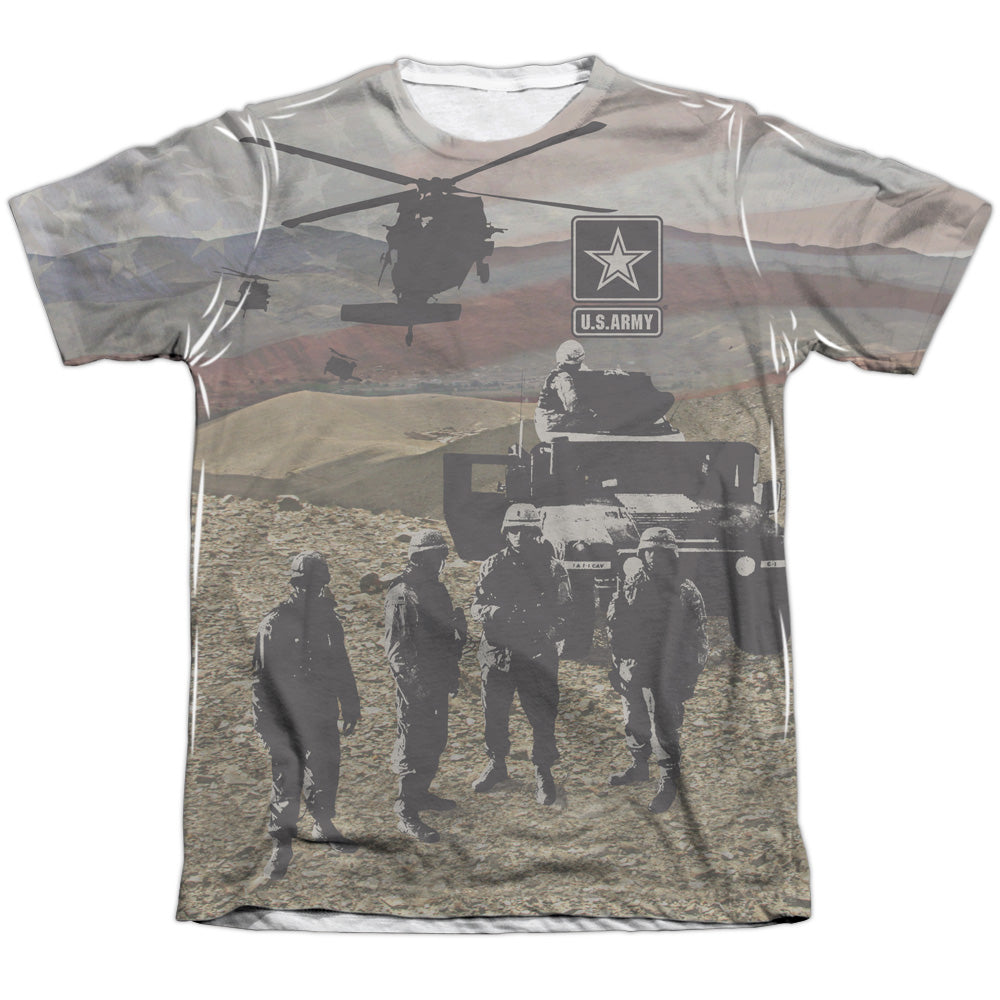 Army - Values - Adult Poly/cotton Short Sleeve Tee - White T-shirt