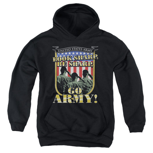 Army - Go Army - Youth Pull-over Hoodie - Black