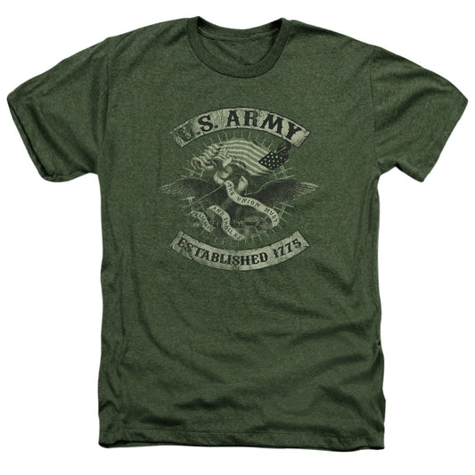 Army - Union Eagle - Adult Heather - Military Green