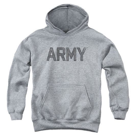 Army - Star - Youth Pull-over Hoodie - Heather