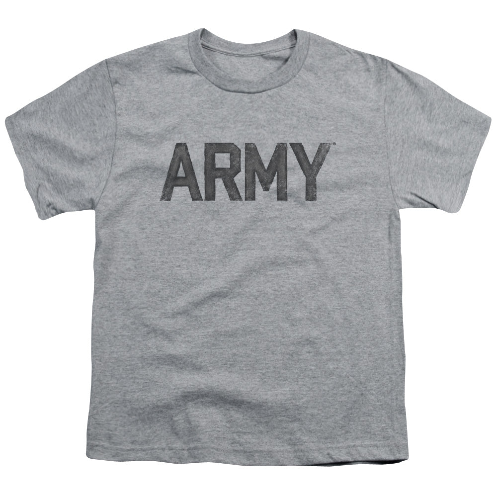 Army - Star - Short Sleeve Youth 18/1 - Athletic Heather T-shirt