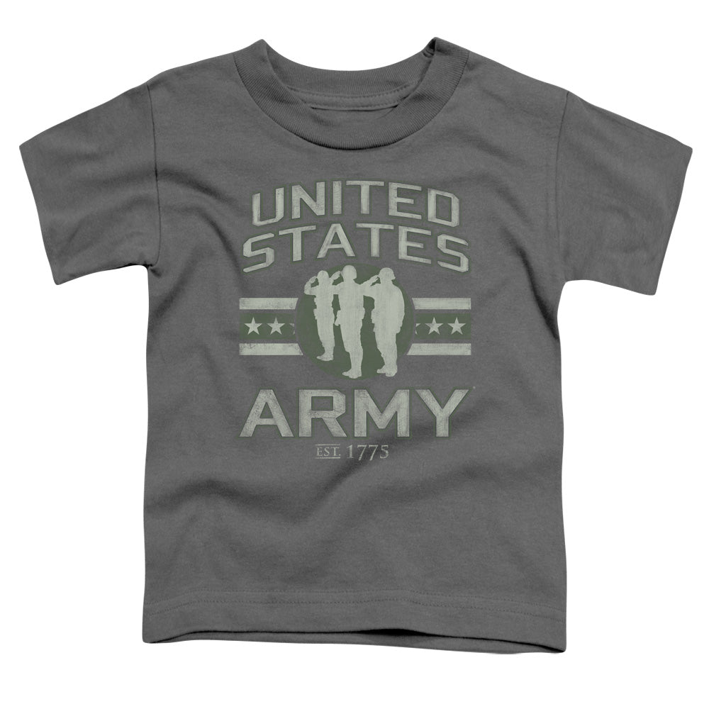 Army - United States Army - Short Sleeve Toddler Tee - Charcoal T-shirt