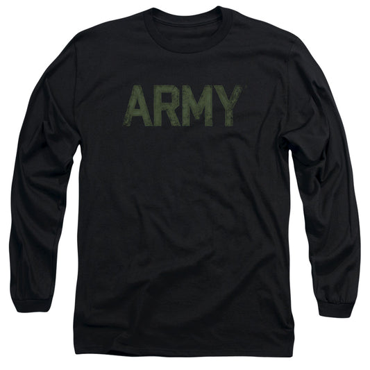 Army - Type - Long Sleeve Adult 18/1 - Black T-shirt