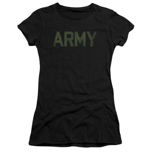 Army - Type - Short Sleeve Junior Sheer - Black T-shirt