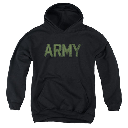 Army - Type - Youth Pull-over Hoodie - Black