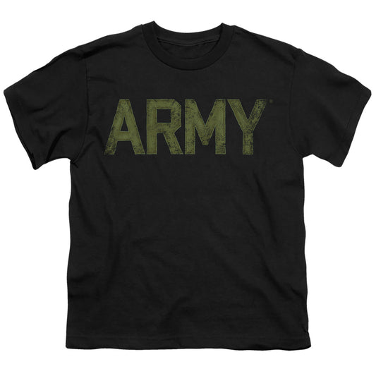 Army - Type - Short Sleeve Youth 18/1 - Black T-shirt