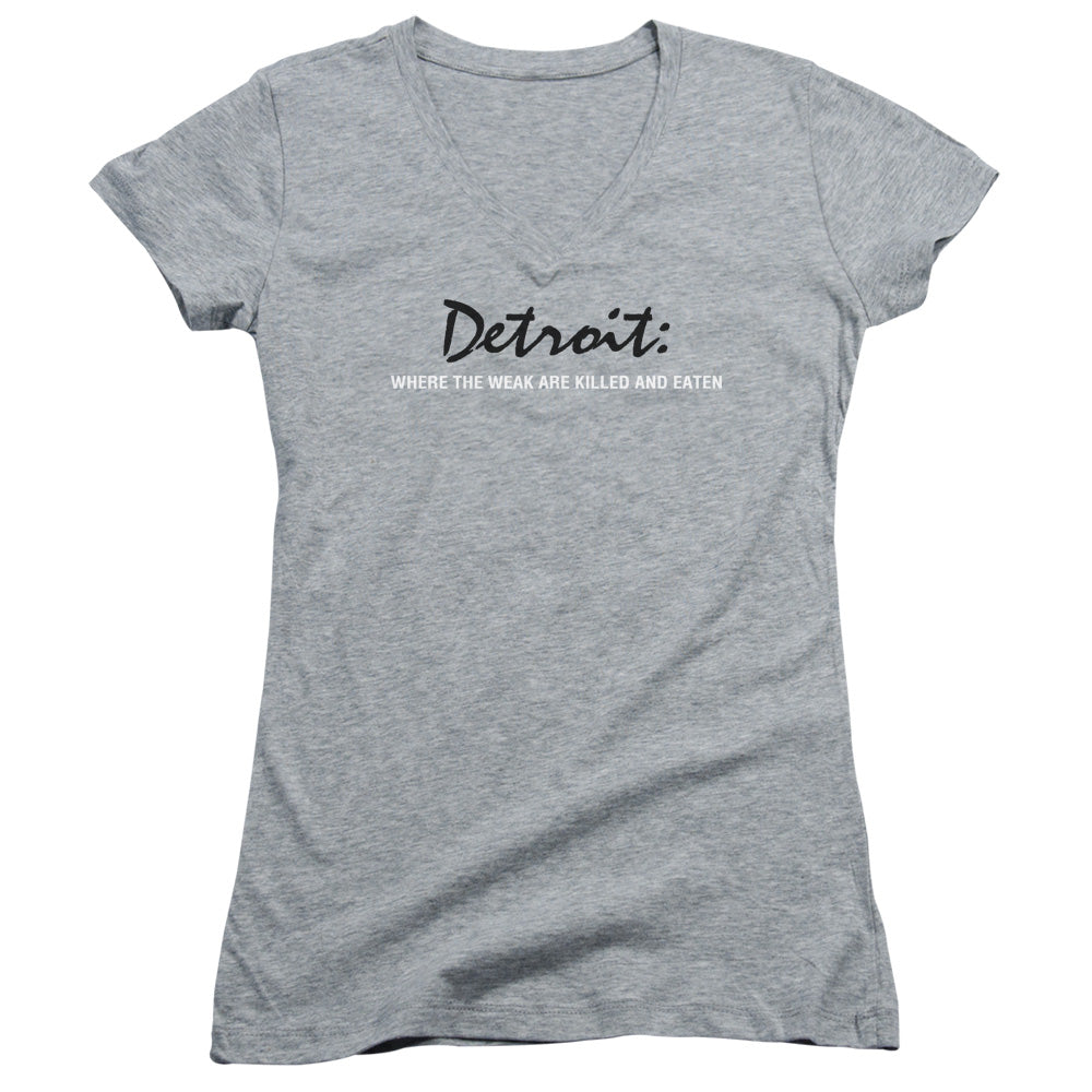 Detroit - Junior V-neck - Athletic Heather