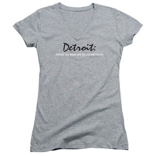 Detroit - Junior V-neck - Athletic Heather