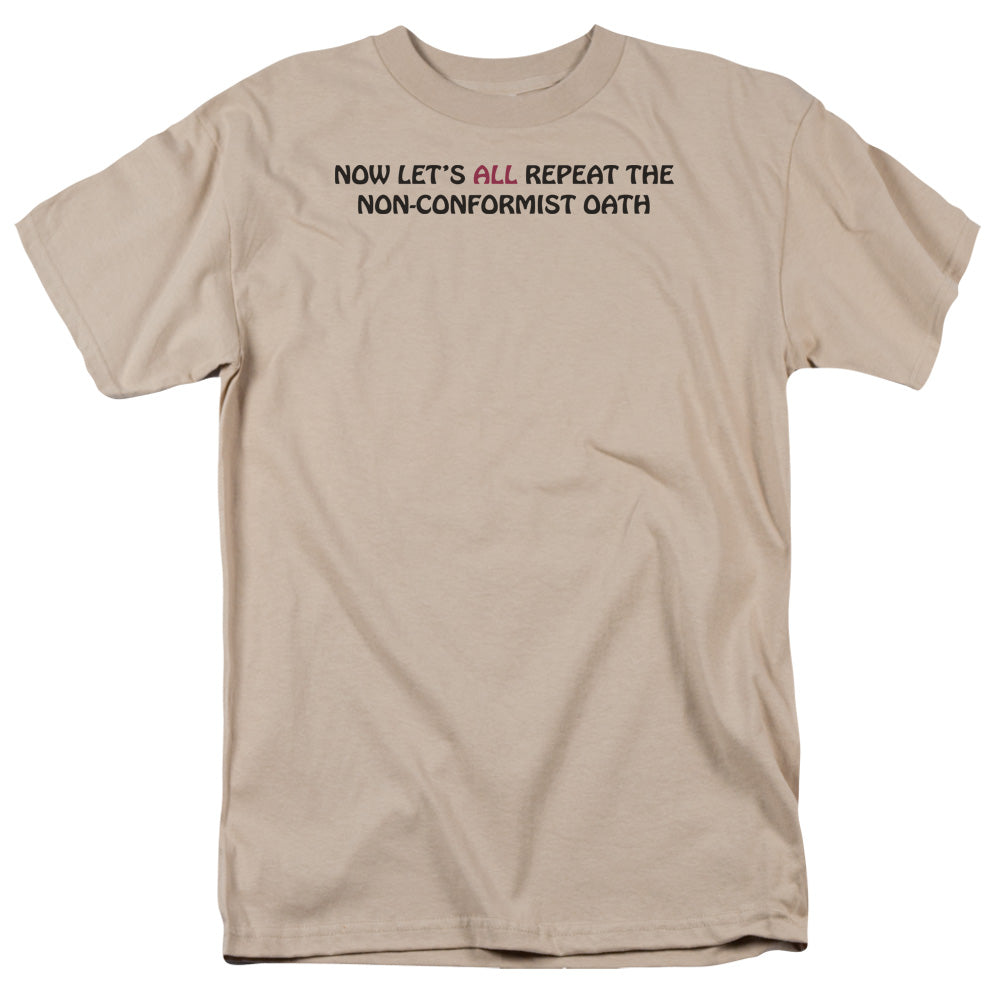 Non - Short Sleeve Adult 18 - 1 - Sand T-shirt